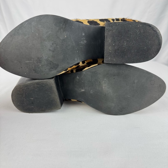 Steve Madden Leopard Print Calf Hair Ankle Bootie - Picture 8 of 11